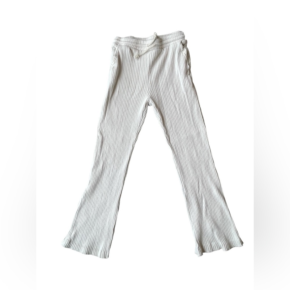 For Days Ribbed White Pants